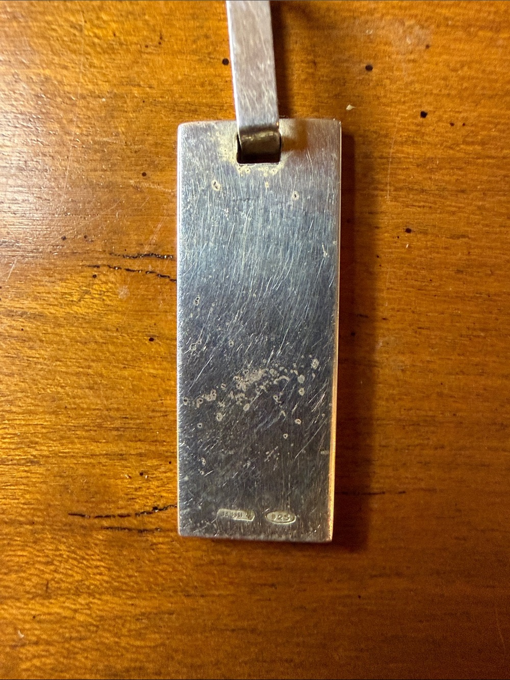 Gucci Necklace Charm 925 Silver with Original Dustbag, Papers, and box - Picture 4 of 4